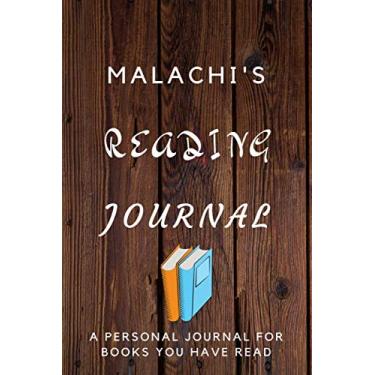 Imagem de Malachi's Reading Journal: writing Planner writing Book writing Journal Gift for Jacob/Notebook/Diary/Unique Greeting Card Alternative
