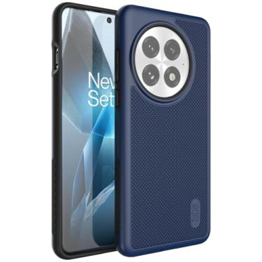 Imagem de TUDIA Capa MergeGrip para OnePlus 13 5G (2025) - [Teste de queda de grau militar] Capa de telefone fina resistente à prova de choque de camada dupla - Azul índigo