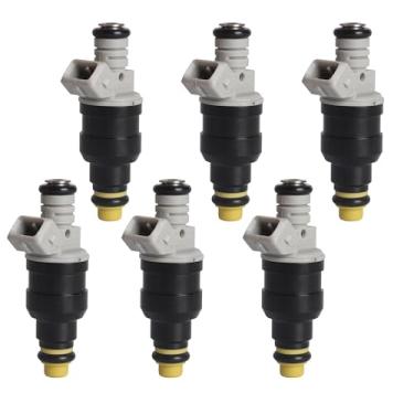 Imagem de Conjunto de injetores de combustível do motor, 6 peças de injetores de combustível adequados para Ford F-150 F-250 F-350, para Ford Mustang para Touro, para Mazda, para Lincoln, para Mercury V6 2.9