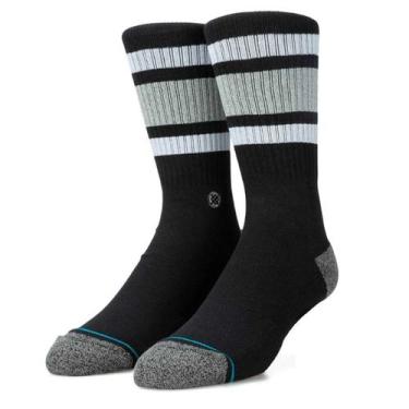 Imagem de Meia stance unissex boyd st, Preto, Cinza, G
