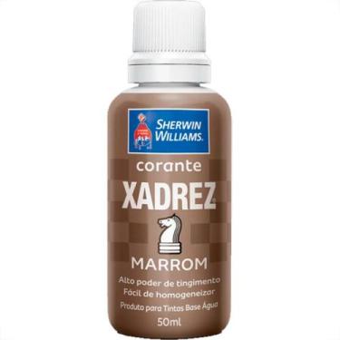 Imagem de Corante Xadrez Marrom    50 Ml - Kit C/12 PC - GLOBO / XADREZ
