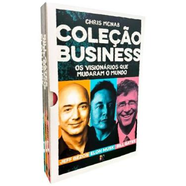 Imagem de Box Coleção Business Os Visionários Que Mudaram O Mundo Elon Musk Bill
