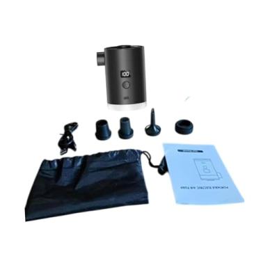 Imagem de ＡＷＨＡＯ Bomba de ar portátil para infláveis ​​Bomba de ar elétrico de colchão de ar para brinquedos de praia