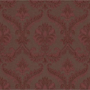 Imagem de Papel De Parede Tradizioni Damask Vinho 33338