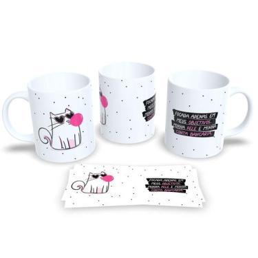 Imagem de Canecas de Porcelna Personalizadas dia Internacional da Mulher 8 de Ma