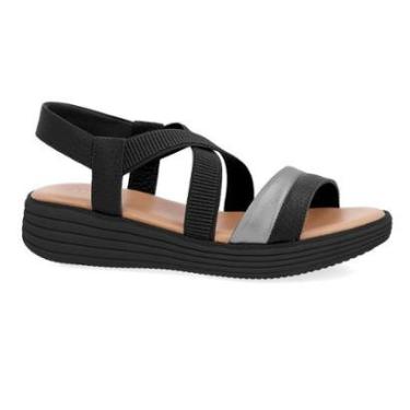 Imagem de SANDALIA USAFLEX EM COURO BICO REDONDO REF AN05003 FEMININO-Feminino