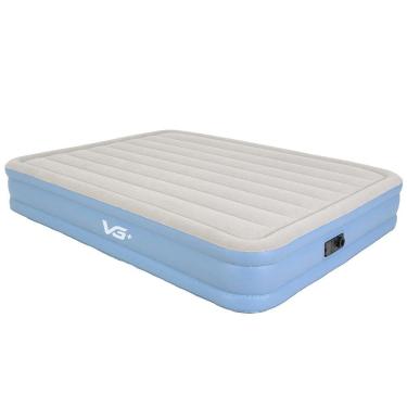 Imagem de Colchão Inflável Casal Queen Layer Tech Resistente com Bomba Elétrica Embutida VG Plus 220v