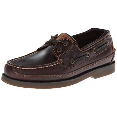 Imagem de Sperry Sapato náutico masculino Mako com 2 ilhoses, Amaretto, 11.5