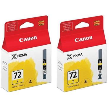 Imagem de Cartucho de tinta Canon PGI-72 amarelo compatível com PRO-10 (x2)