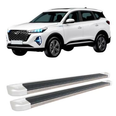 Imagem de Estribo TIGGO 7 PRO 2021 a 2022 Branco - C&K