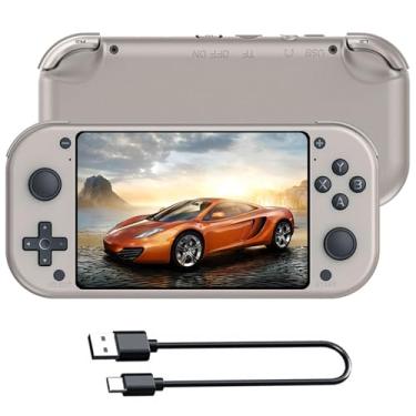 Imagem de SJWOW M17 Retro Handheld Game Console With 20000+ Games, 4.3-inch IPS Screen, Open Source Linux System, Portable - 128G