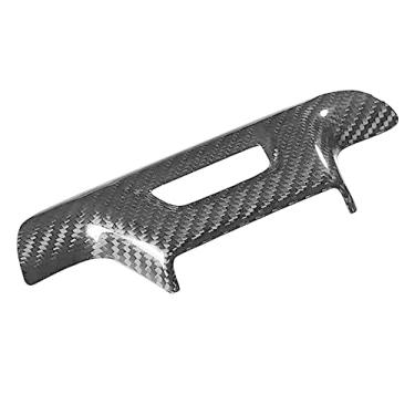 Imagem de Acabamento inferior do volante de fibra de carbono para Chevrolet Camaro Bumblebee 2017-2020