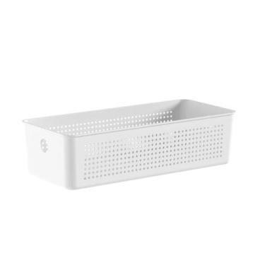 Imagem de Cesto Organizador Empilhável Alça Multiuso Flow 34x15cm Ou, Flow