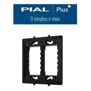 Imagem de Suporte 4x4 6 Postos 612124nt Pial Plus + -  Pial Plus+