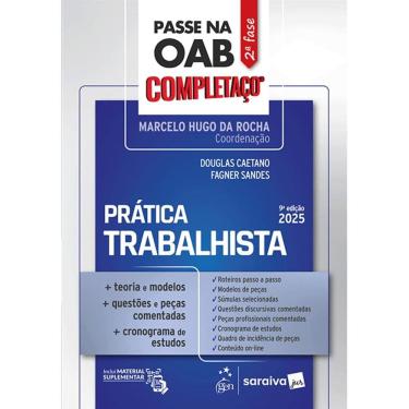 Imagem de Passe na Oab 2ª Fase - Completaço - Prática Trabalhista - 9ª Edição 2025