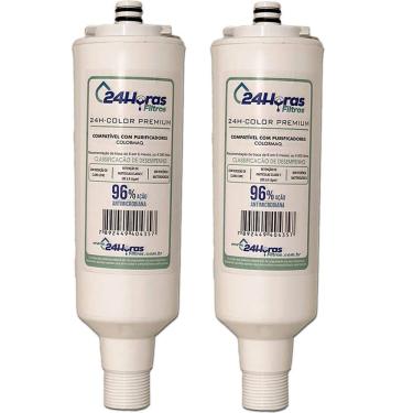 Imagem de Kit 2 Filtro Refil Compatível Purificador Colormaq Premium