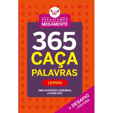 Imagem de Passatempo Megamente 365 Caça-Palavras - Letrão