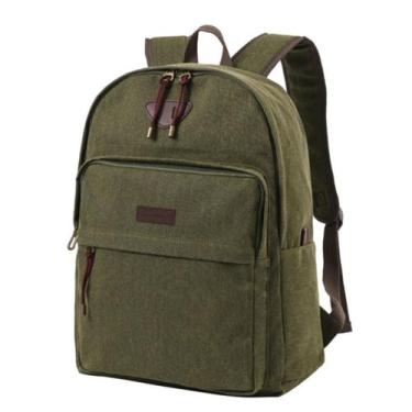 Imagem de Mochila Bolsa Feminina Em Lona Zíper Escolar Passeio Urbano - CRUZEIRO