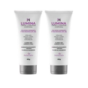 Imagem de Clareador Intimo De Virilha Axila Joelho Coxa Cotovelo Kit 2