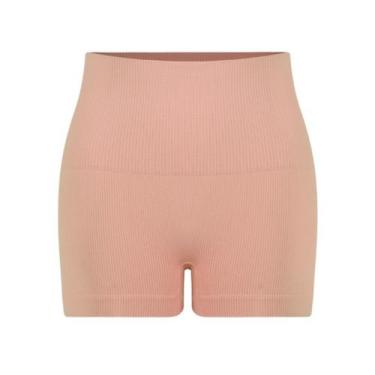 Imagem de Calcinha boxer short redutora sem costura Trifil Ref.: 3519, Macadamia