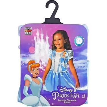 Imagem de Fantasia m cinderela basica - 6 a 8 anos - novabrink - BABY BRINK