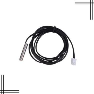 Imagem de Cabo 1m P/ Termostato Sensor Ntc B3950 10k Resistor Termico - Robomix