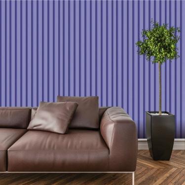 Imagem de Papel De Parede Adesivo Ripado Madeira Lavável Cozinha  3 metros