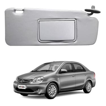 Imagem de Quebra Sol Com Espelho Etios Sedan/ Hatch 2012/. Ld Direito