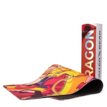 Imagem de Mousepad gamer fallen dragon - speed++ estendido 90x40 vermelho - mp-f