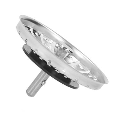 Imagem de Cesta de Filtro de Pia de Aço Inoxidável Resistente-filtro de Drenagem Longo de 33 Mm para Pia de Cozinha, Design Espesso, 84 Estilos Disponíveis