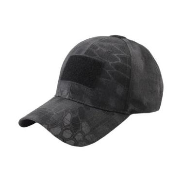 Imagem de Boné Tático Ajustável de Camuflagem - Ideal para Paintball e Combate, 