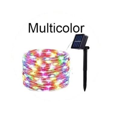 Imagem de À Prova D'água Ao Ar Livre LED Luzes De Corda De Fadas Solares 300/200