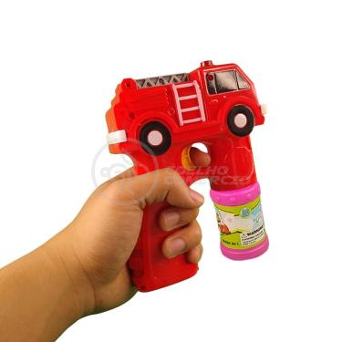 Imagem de Caminhão Bombeiro Bolhudo Pop Tik Toks Criança Vermelho 8