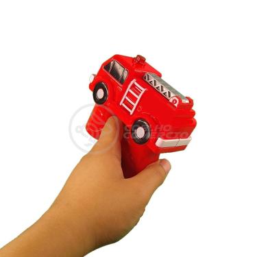 Imagem de Caminhão Bombeiro Bolhudo Bolhas Sabão Infantil Vermelho 4