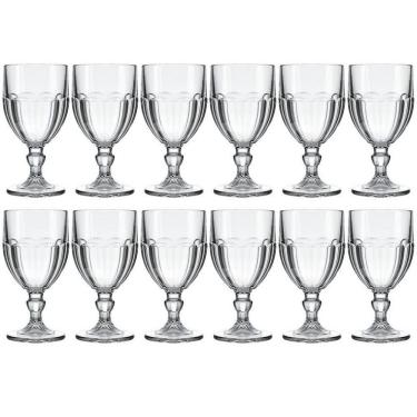 Imagem de Conjunto De Taças Para Água Nadir Bristol 340 Ml 12 Peças Transparente