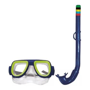 Imagem de Kit Mergulho Oculos Mascara Snorkel Natação Piscina Praia - Art Sport