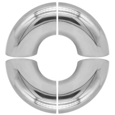 Imagem de YSIL Cotovelo De Escape 3" Em Aço Inoxidável, Tubo Mandril 90 Graus Para Sistema Modificado Carro, Corrimão Escada, 4 Peças