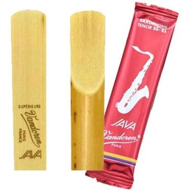 Imagem de Palheta Java Red Cut Para Saxofone Tenor 2,5 Vandoren Sr2725r - Cx - 5