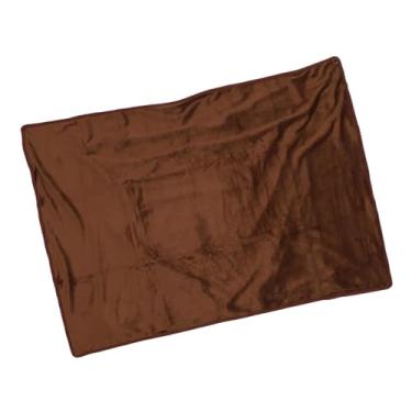Imagem de ZJchao Cobertor Aquecido, Cobertor Aquecido Elétrico, Controle de Temperatura Ajustável, USB Aquecedor Recarregável para Pescoço e Ombro (Cor de café)