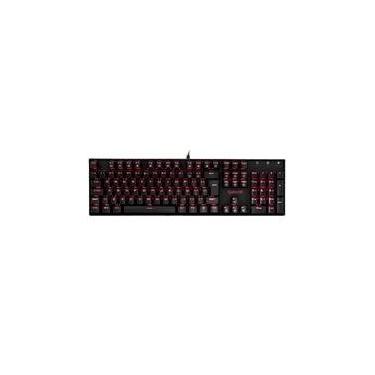 Imagem de Teclado Mecânico Gamer Redragon Mitra, LED Vermelho, Switch Outemu Red, ABNT2 - K551-1