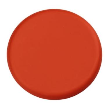 Imagem de YsXoWiui Substituição de assento de banco Peças de reposição Assento de cadeira redonda Parte superior de banco para quarto escolar, Laranja 32cm