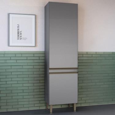 Imagem de Paneleiro Greta 2 Portas Cinza - Irm Móveis