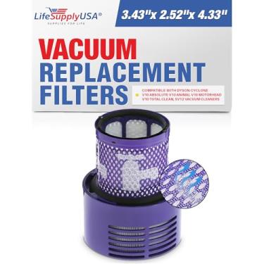 Imagem de Filtro HEPA de substituição compatível com Dyson Cyclone V10 Absolute V10 Animal V10 Motorhead V10 Total Clean, SV12 Aspiradores de pó, 969082-01