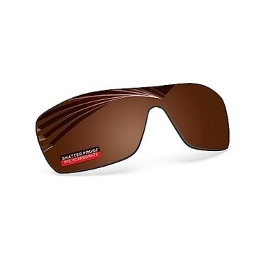 Imagem de iLikeo Lentes de reposição polarizadas de policarbonato PRO+ para óculos de sol Oakley Offshoot OO9190 - marrom acobreado