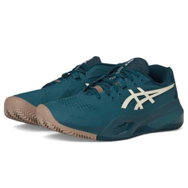 Imagem de ASICS Tênis masculino Gel-Resolution X Clay, Verde saxão/bétula, 46