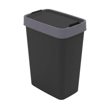 Imagem de Lixeira Dupla Abertura c/Porta Saco 18L, Plasútil