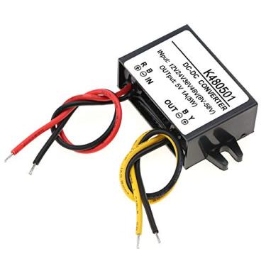 Imagem de Domary DC DC 12V 24V 36V 48V a 5V 1A Módulo de Fonte de Alimentação para Baixo para a Tela LED Monitor LED Ventilador Câmera