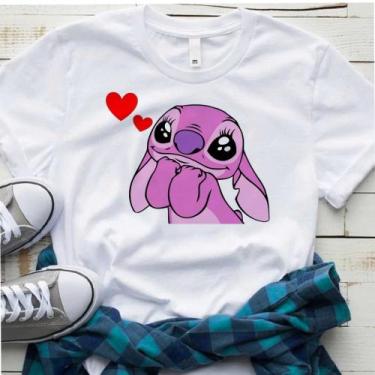 Imagem de T'Shirt Camiseta Feminino Infantil Stitch Desenho - 04 - MAHALO CAMISE