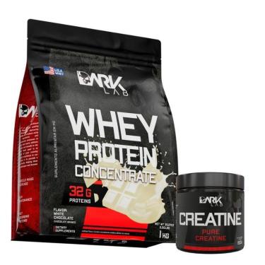 Imagem de Creatina 150g e Whey Concentrado 1kg Dark Lab-Unissex