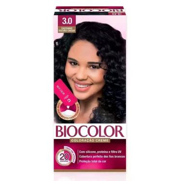 Imagem de Tintura Coloração Creme Castanho Escuro 3.0 Mini Biocolor-Unissex